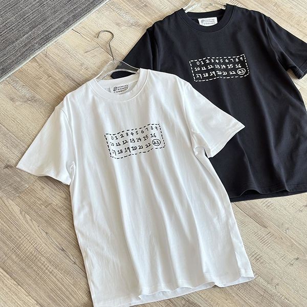 高品質♪♪♪MM6 メゾンマルジェラ 偽物ロゴ半袖Tシャツ Mak29218